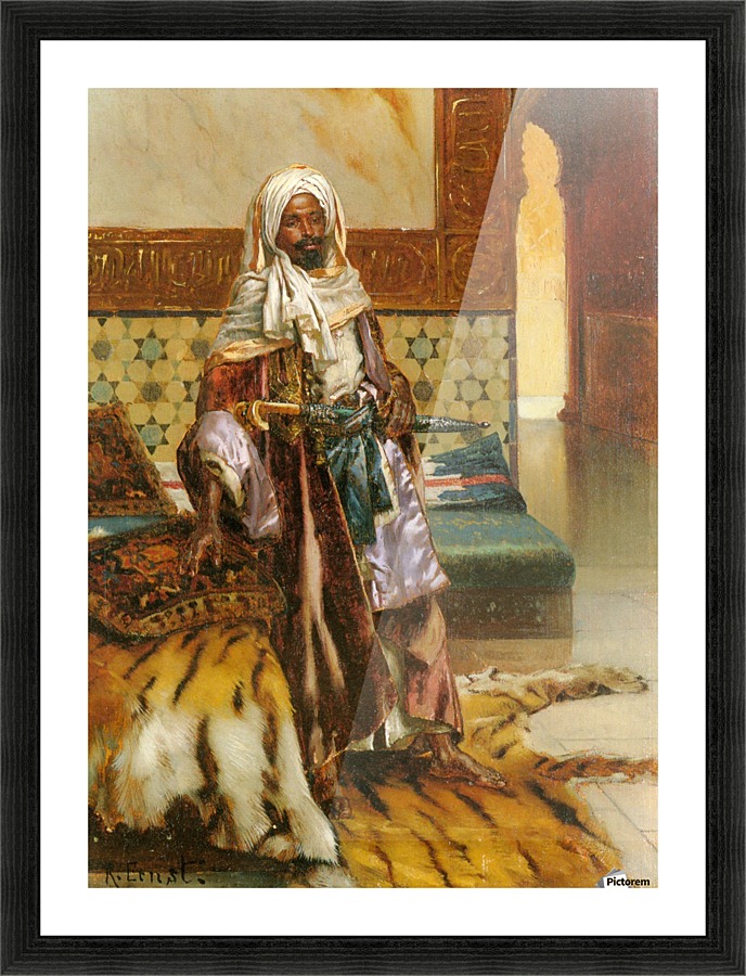 The Arab Prince Picture Frame print