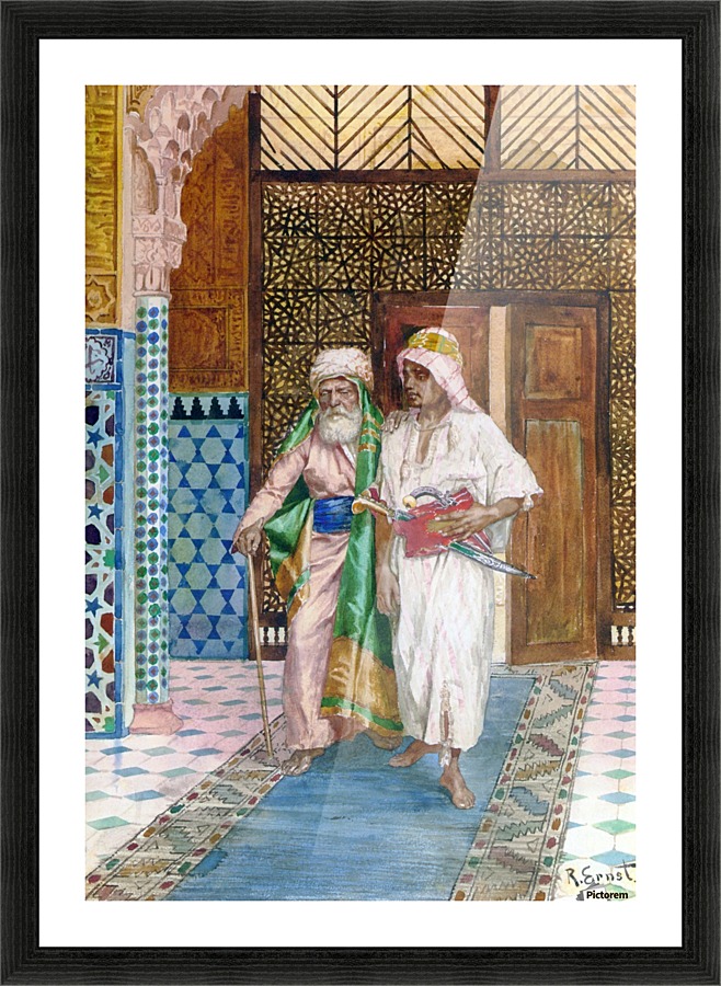 Returning Home Picture Frame print