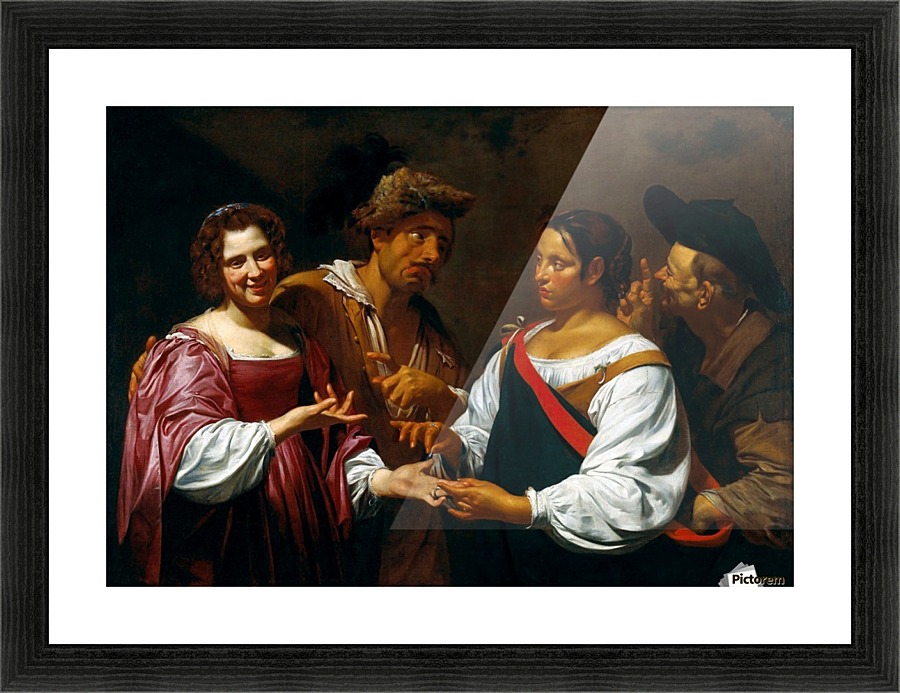 The Fortune Teller Picture Frame print