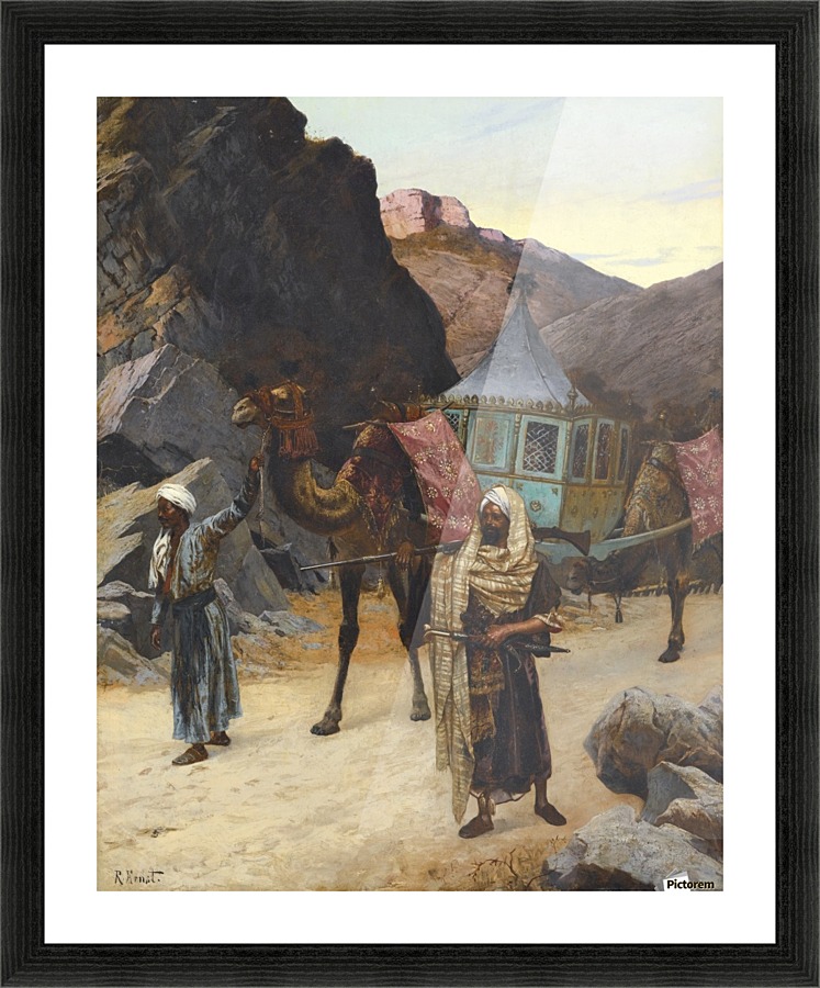 The Palanquin Picture Frame print