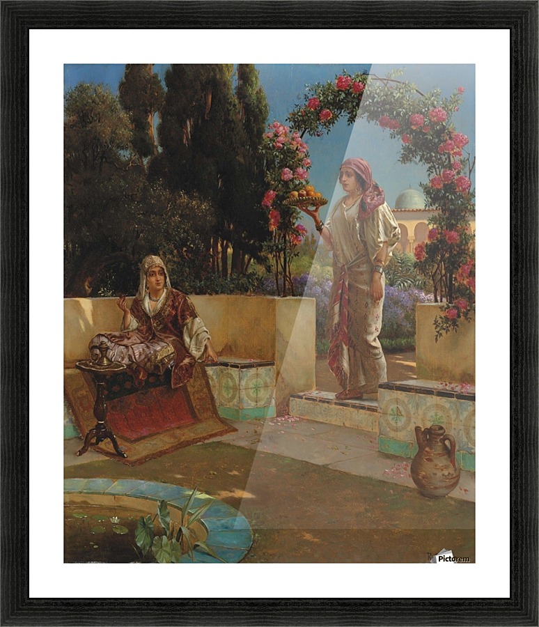 Afternoon tea Picture Frame print