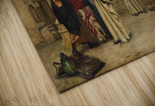 The chat outside a monument Rudolf Ernst puzzle