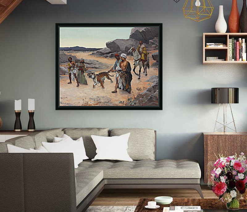 Return from the tiger hunt Reproduction