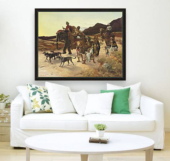 The Tiger Hunt by Rudolf Ernst