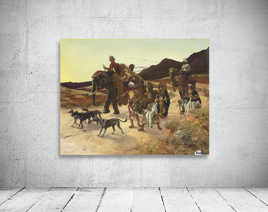 The Tiger Hunt Wall Preview