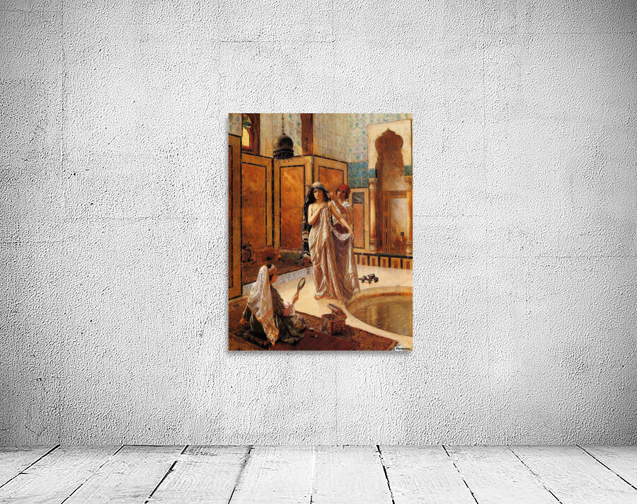 The harem bath Wall Preview