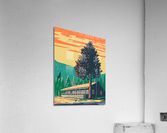 Roosevelt Lodge in Yellowstone National Park jpg Acrylic Print