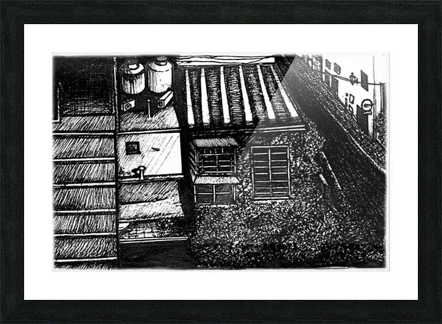 pasajegiuffra2 santelmo Picture Frame print