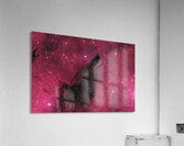 Shark Fin Nebula Acrylic Print