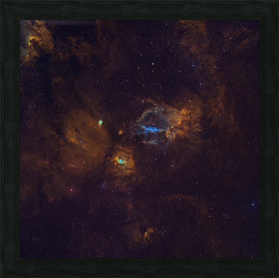 Astronight Astrophotography 7 Picture Frame print