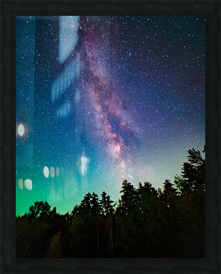 Rising Core Picture Frame print