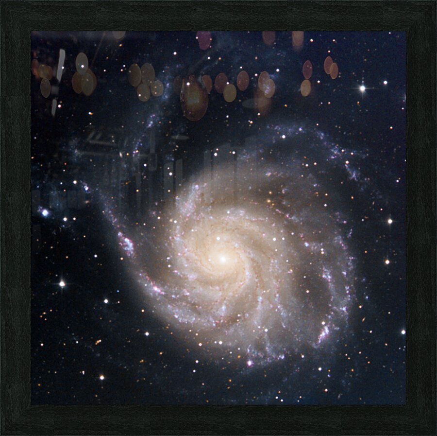 Pinwheel Galaxy Picture Frame print