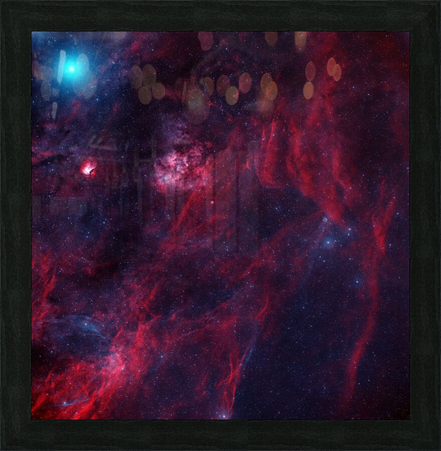 Threads of the Interstellar Medium Picture Frame print