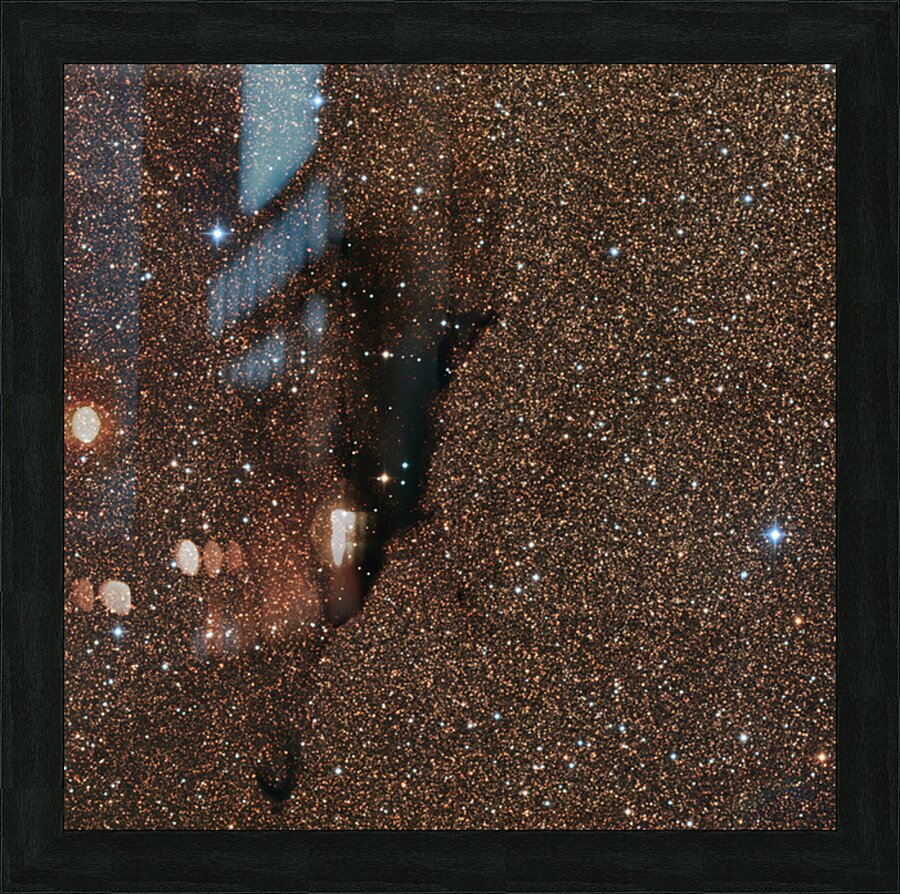 “Cosmic Negative Space” Picture Frame print