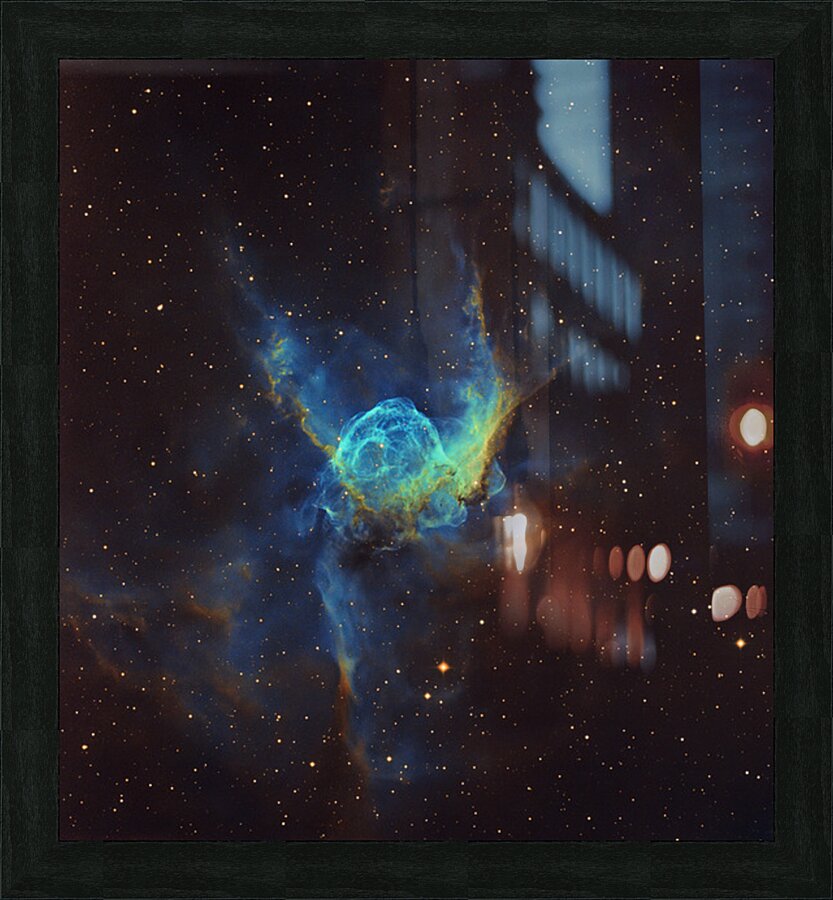 Thor’s Helmet — NGC 2359 Picture Frame print