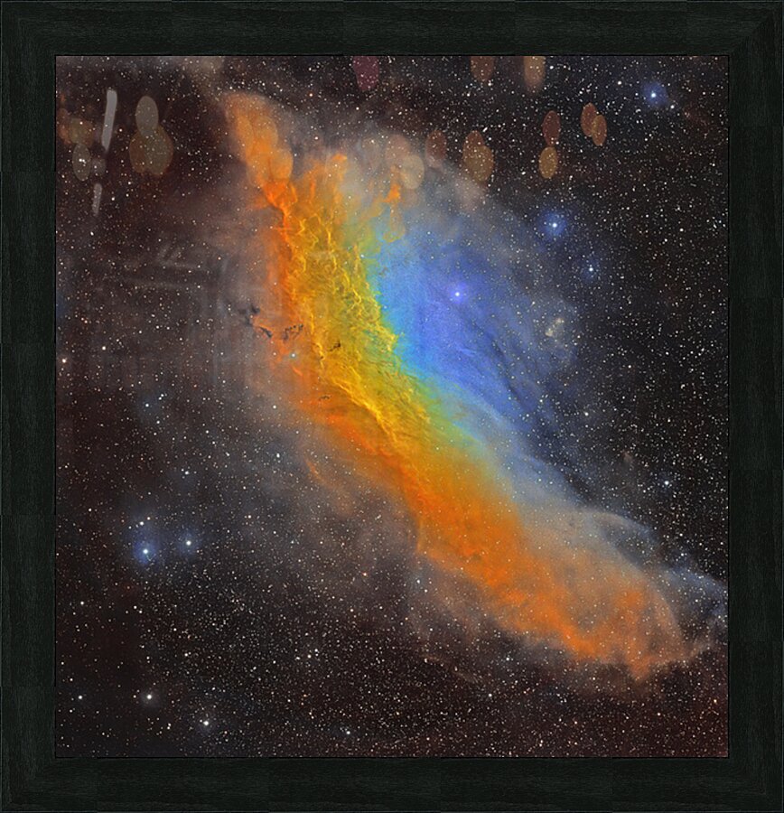 NGC 1499 — The California Nebula Picture Frame print