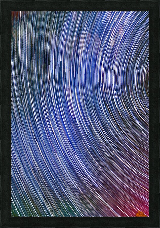 Circles of Time Picture Frame print