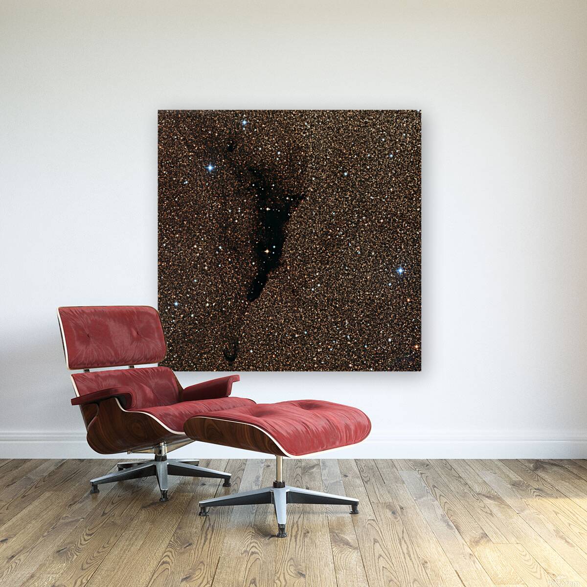 “Cosmic Negative Space” Reproduction