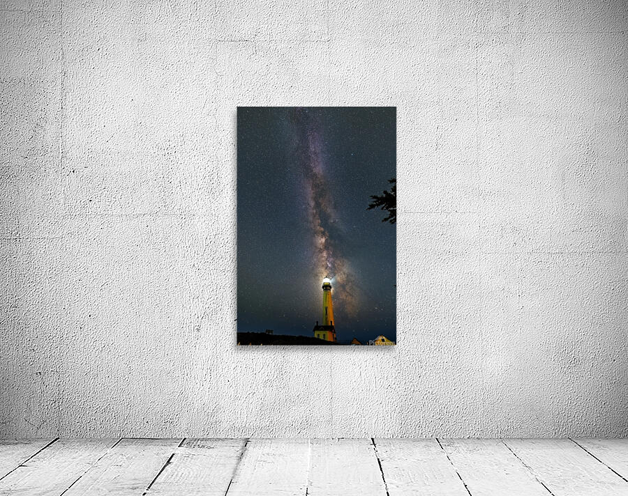 Milky Way Over Pigeon Point Light Wall Preview