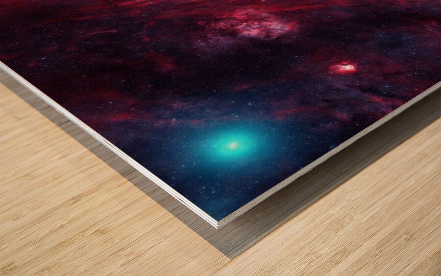 Threads of the Interstellar Medium Wood print