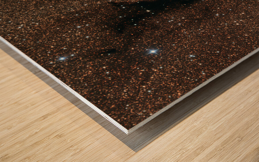 “Cosmic Negative Space” Wood print