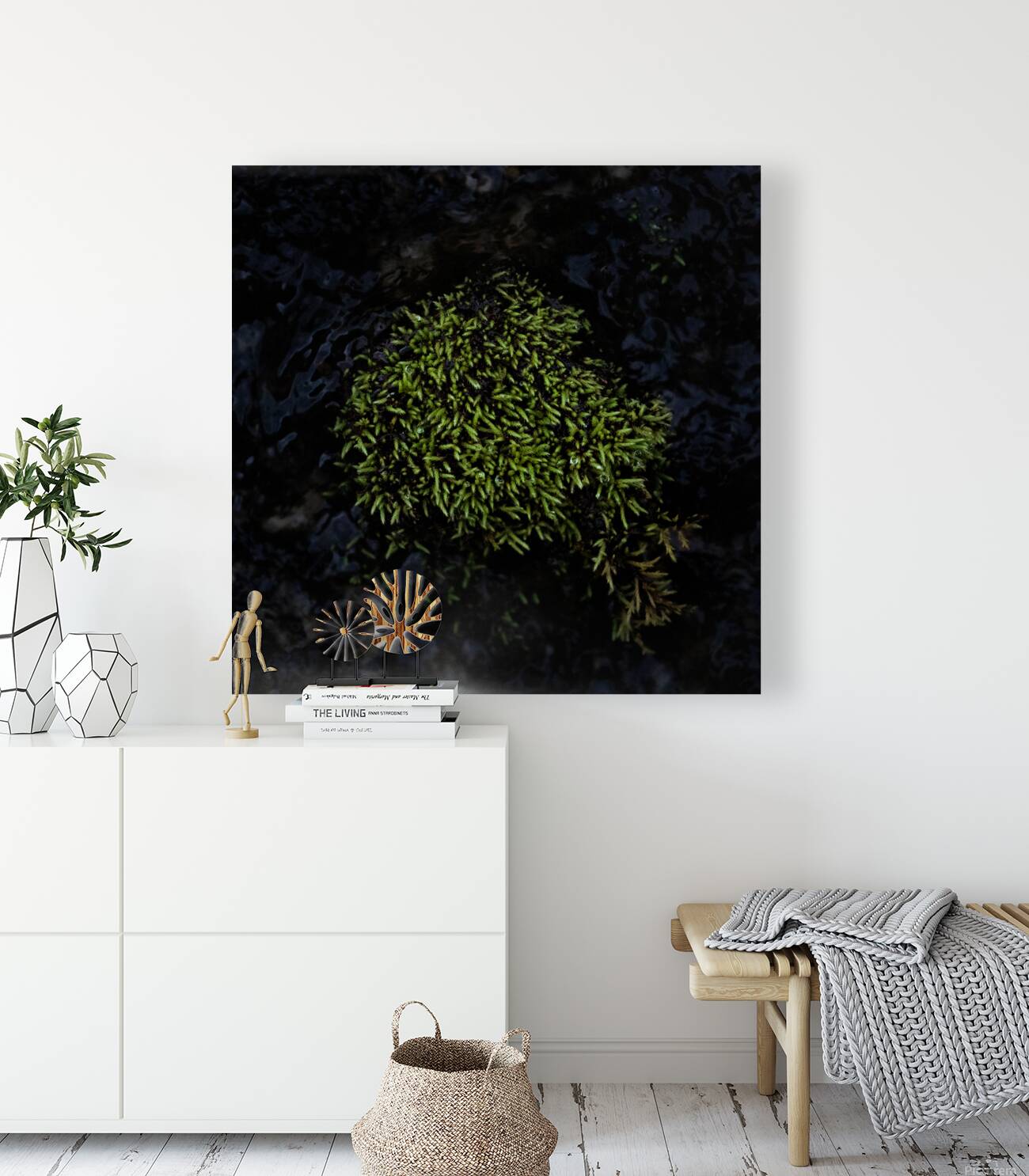 Dense Green Clumps Reproduction