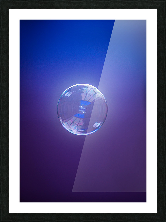 Bubble - skyfall Picture Frame print