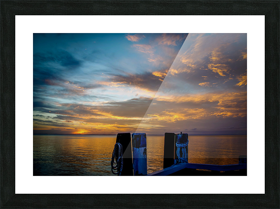 Expresso Dawn Picture Frame print