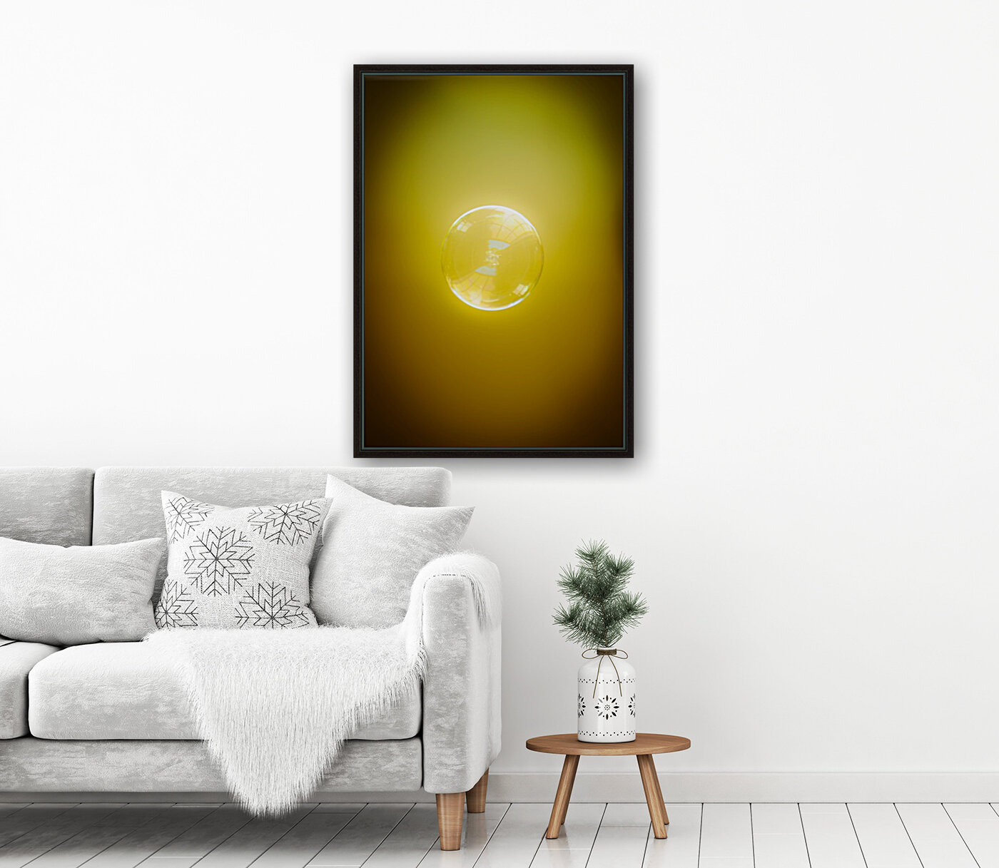 Bubble -Yellow Reproduction
