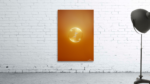 Bubble - Orange Wall Preview