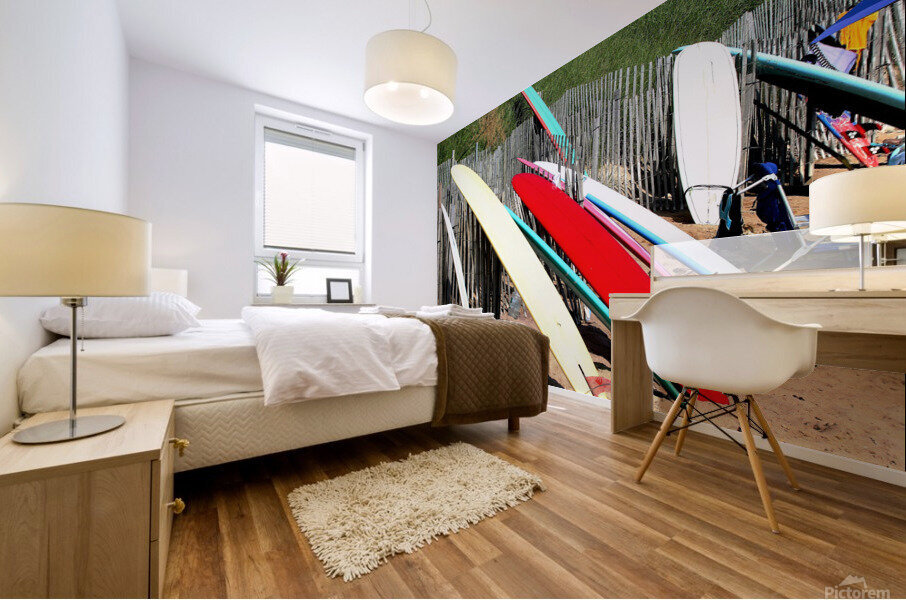 Surfboards 0566 Mural print