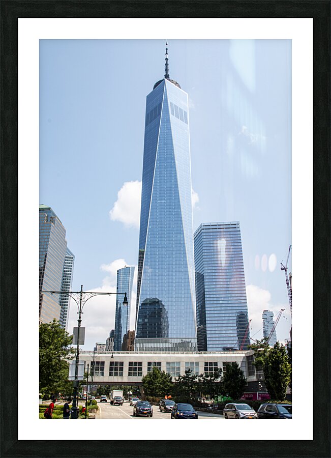 Freedom Tower Picture Frame print