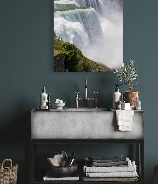 Niagara Falls American and Bridal Veil Falls from by Woodys Photos
