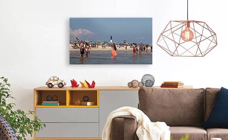 A Group of People Enjoying a Day at the Beach by Woodys Photos