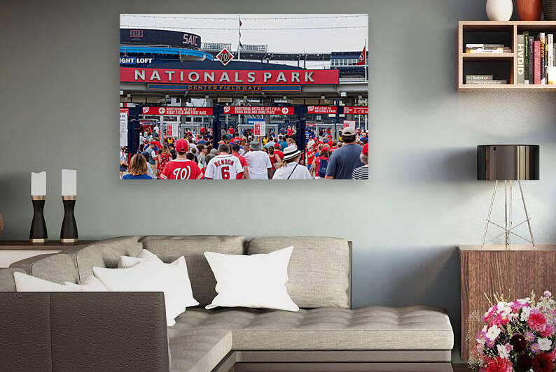 Nationals Baseball Stadium Enterence on July by Woodys Photos