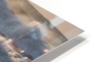 Waves over a jetty 3602 HD Metal print