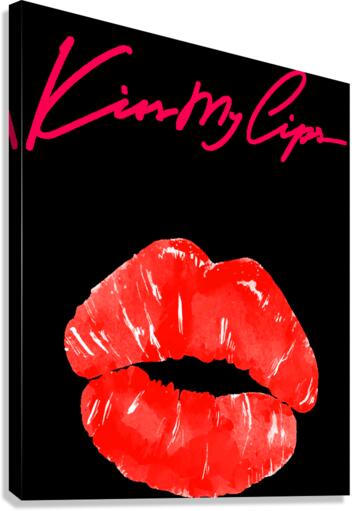 Kiss15A Canvas Print