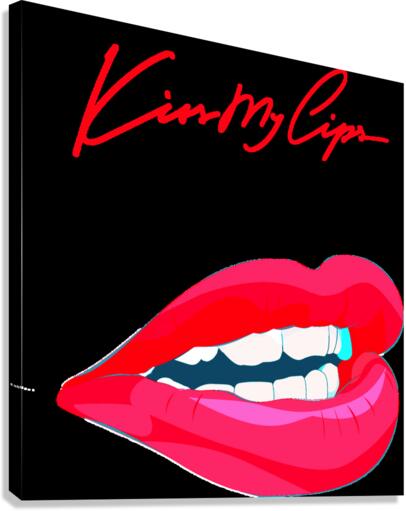 Kiss21A Canvas Print