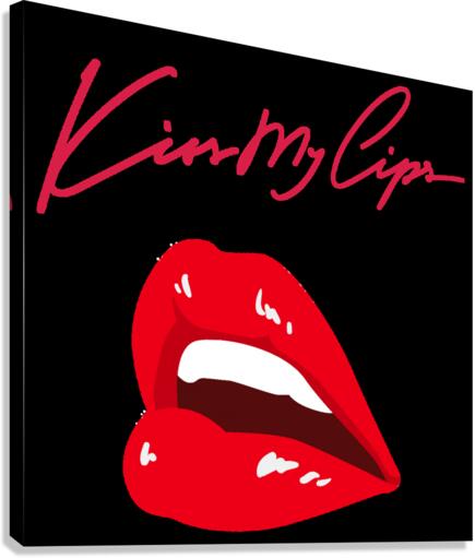 Kiss60A Canvas Print