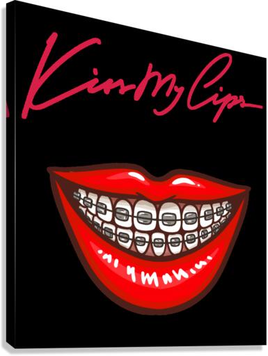 Kiss109A Canvas Print