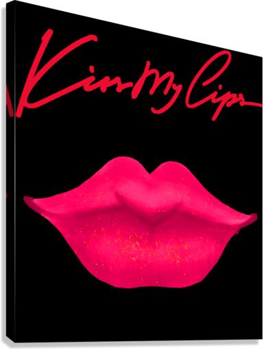 Kiss127A Canvas Print