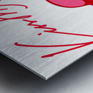 Kiss129A Metal print