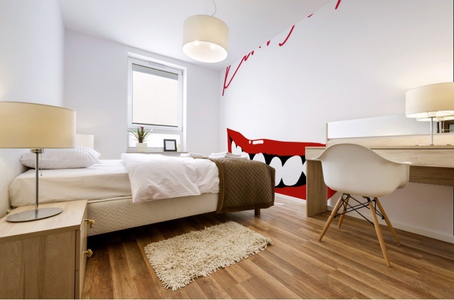 Kiss28A Mural print