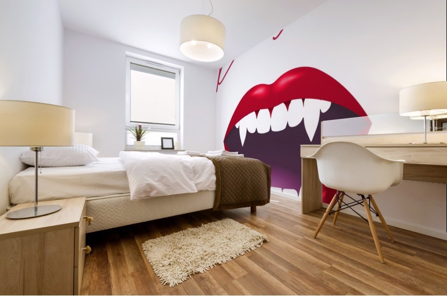 Kiss101A Mural print