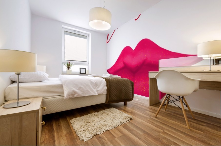 Kiss127A Mural print