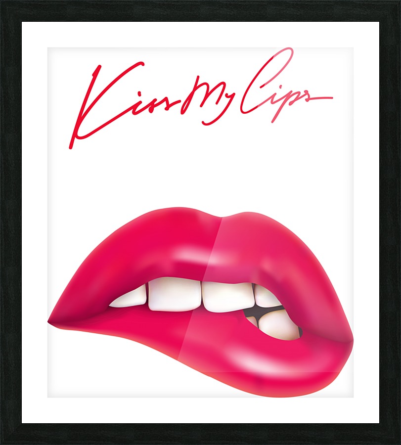 Kiss4AA Picture Frame print