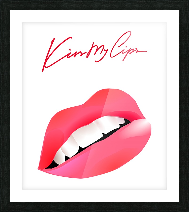 Kiss8AA Picture Frame print