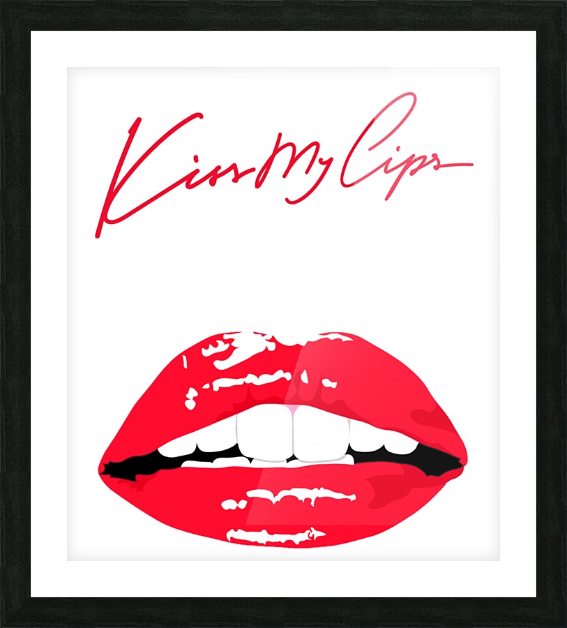 Kiss40A Picture Frame print
