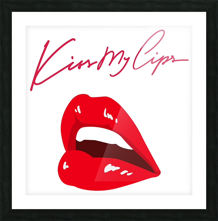 Kiss60A Picture Frame print