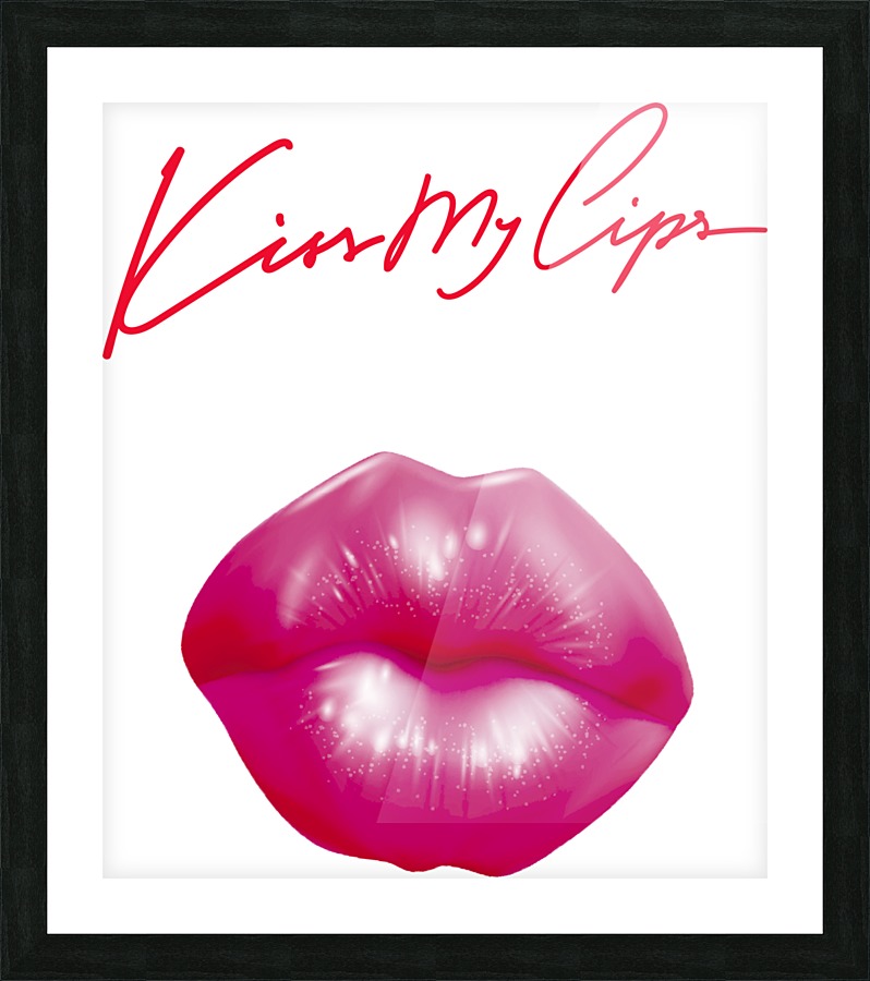 Kiss011 Picture Frame print
